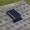 Gaf Master Flow 60 sq. in. NFA Resin Square-Top Roof Louver Static Vent in Black RT65BL - alternate 5